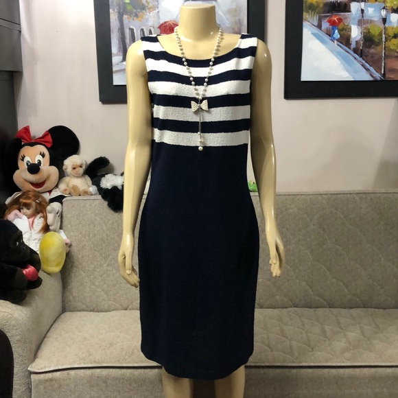 NWT ST. JOHN COLLECTION DRESS size 14 - Picture 1 of 10